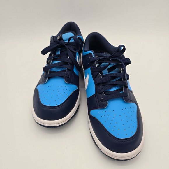Nike Dunk Low University Blue Youth Size 7 Athletic Shoes - Picture 7 of 12
